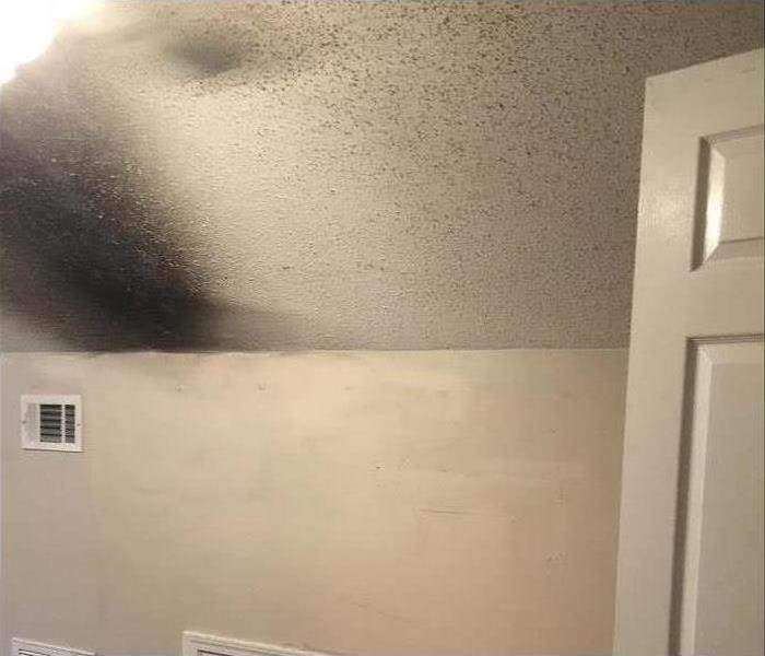 soot on ceiling